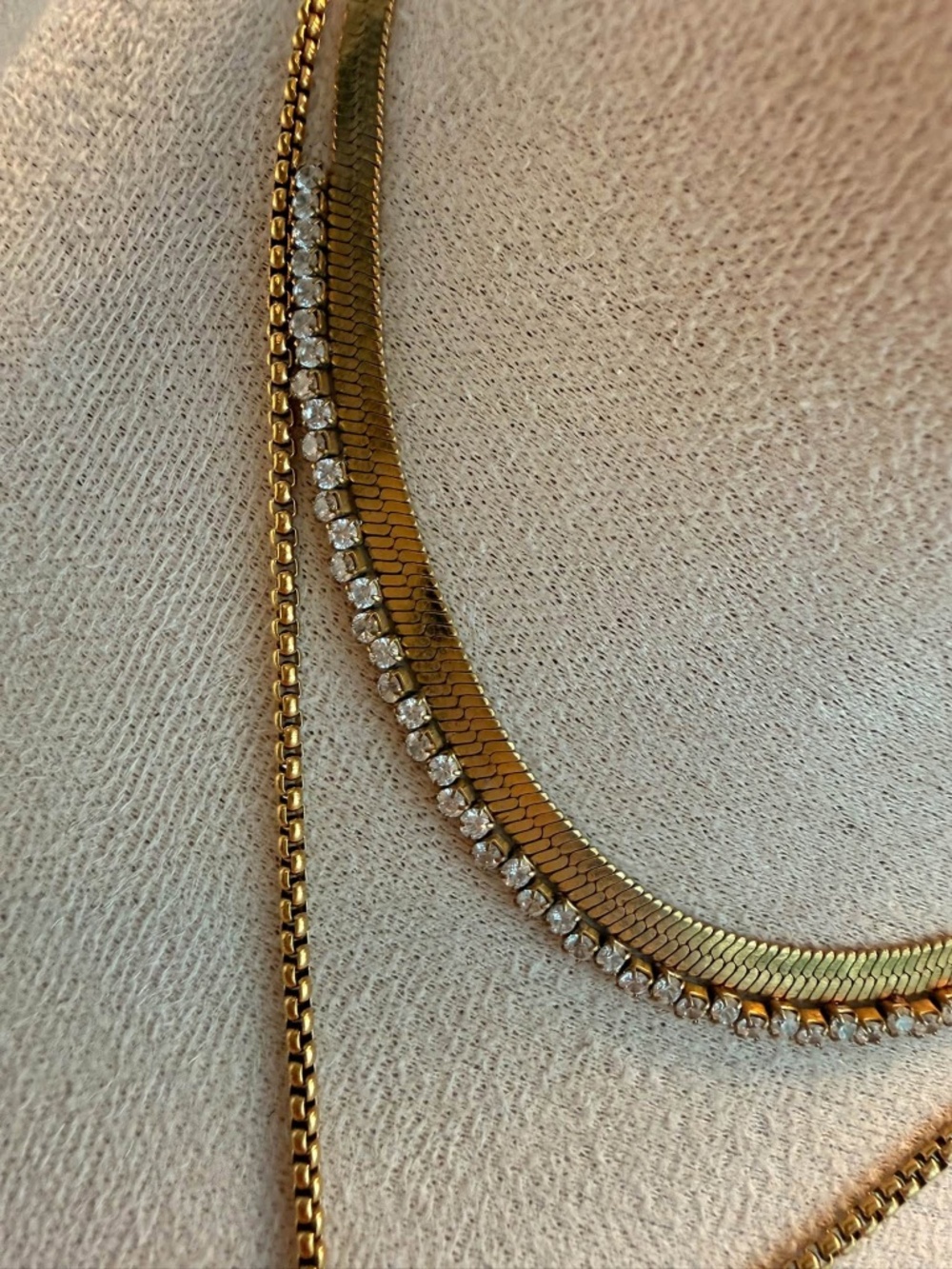 M + S Gold Jewelry Stack - Picture 3 of 4